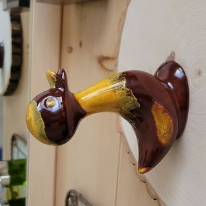 Blue Mountain Pottery Duck Yellow Drip Glaze